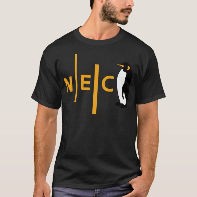 Nec Penguin T Shirt (Framsida)
