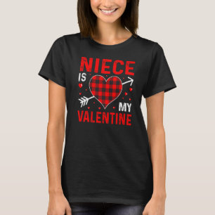 Nece är min Valentine Red Play Valentines day T Shirt