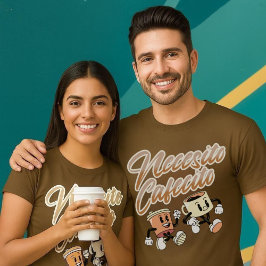 Necesito Cafecito Vintage Spain Coffee Shirt T