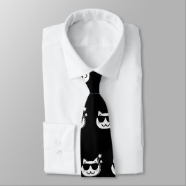 NECK-TID FÖR CAT PAPPA (BLACK) SLIPS