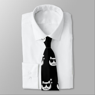 NECK-TID FÖR CAT PAPPA (BLACK) SLIPS