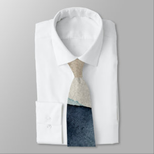 Neck Tie - Abstrakt Blue Slips