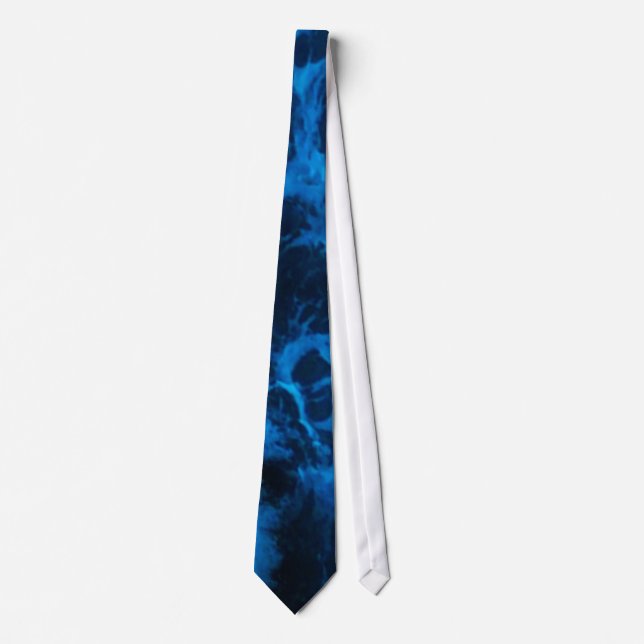 Neck Tie - Blue Ocean Wave Slips (Framsida)