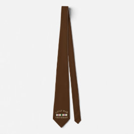 Neck Tie Bukt Krig Veteran Slips