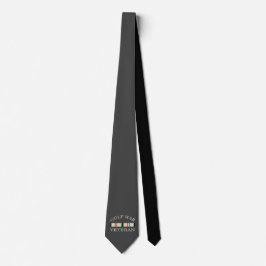 Neck Tie Bukt Krig Veteran Slips
