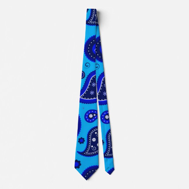 Neck Tie-Classic Paisley Elegance Slips (Framsida)