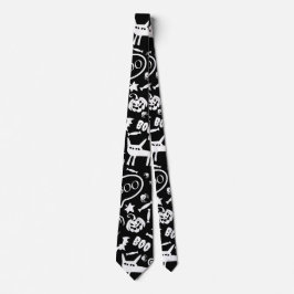 Neck Tie "Horror Night" Slips