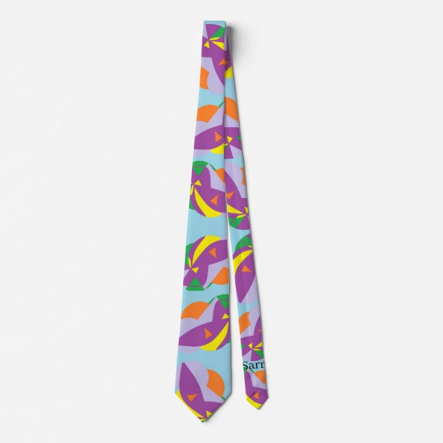 Neck Tie: Karibisk känsla Slips (Framsida)