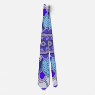 Neck Tie med konst för manar Slips