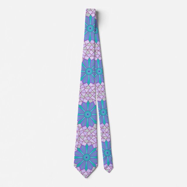 Neck Tie med konst för manar Slips (Framsida)