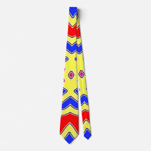 Neck Tie, mönster-design för en multifärgad Slips