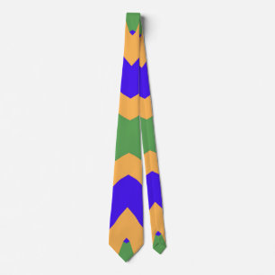 Neck Tie, mönster-design för en multifärgad Slips