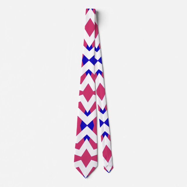 Neck Tie, mönster-design för en multifärgad Slips (Framsida)
