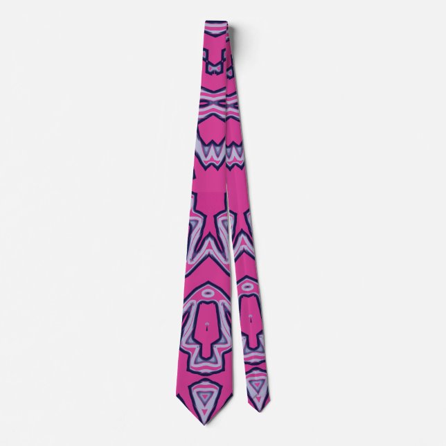 Neck Tie, mönster-design för en multifärgad Slips (Framsida)