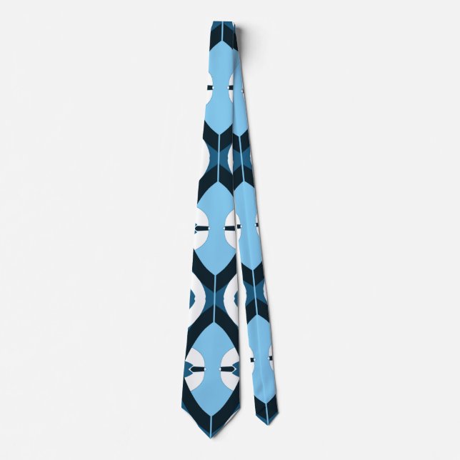 Neck Tie, mönster-design för en multifärgad Slips (Framsida)