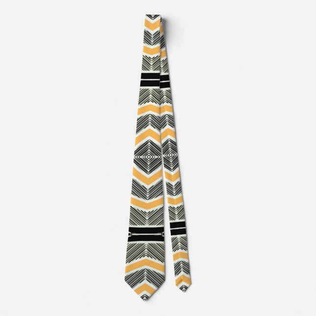 Neck Tie, mönster-design för en multifärgad Slips (Framsida)