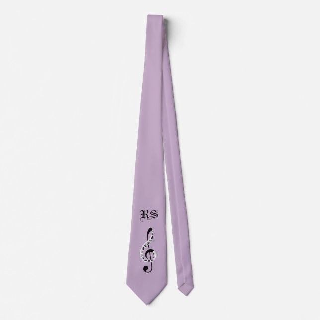 Neck Tie Musical (Personalize it) Slips (Framsida)