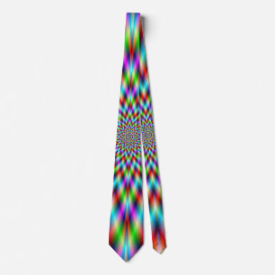 Neck Tie Neon Star Exploding Slips