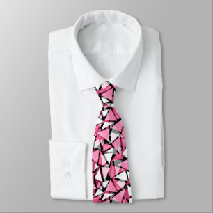 Neck Tie Sömlös geometrisk triangel form form proj Slips