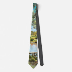 Neck Tie - "Surveying a Sunlit Plain" Slips