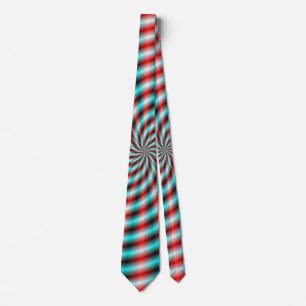 Neck Tie Turcos och Red Spiral Rays Slips