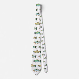 Neck Tie - Vattenfärgsserie: Trout/Salmon Slips