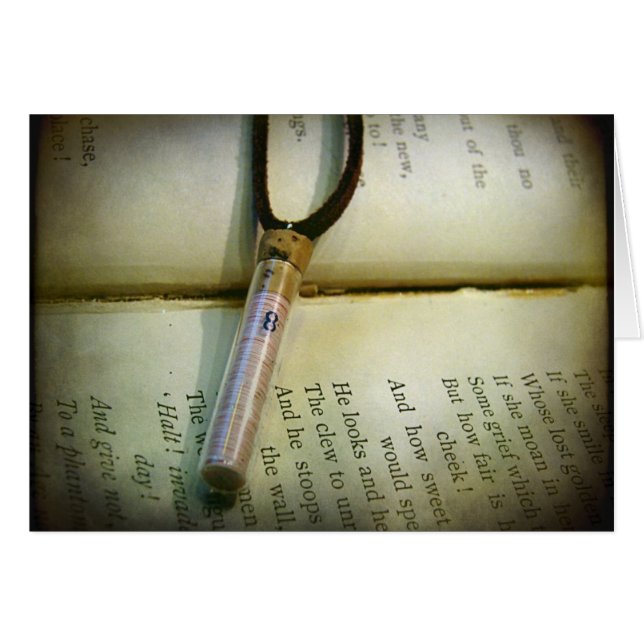 Necklace #8 hälsningskort (Framsidan Horizontal)