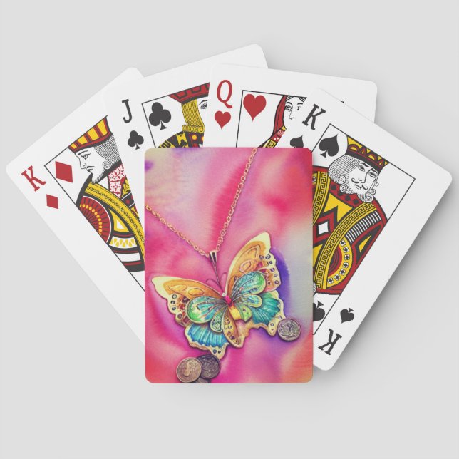 Necklace Artsy Casinokort (Baksidan)