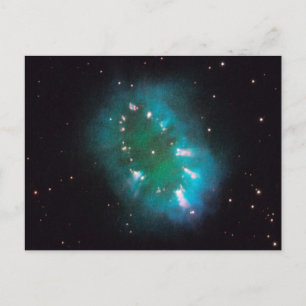 Necklace Nebula (Hubble Telescope) Vykort