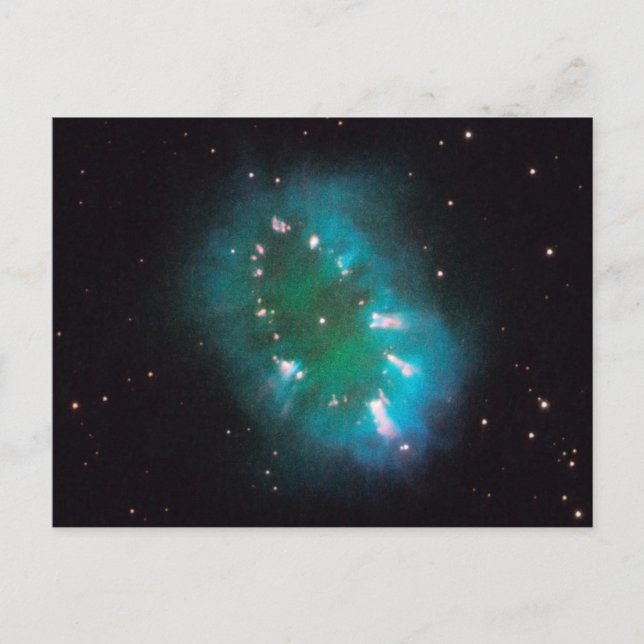 Necklace Nebula (Hubble Telescope) Vykort (Framsida)