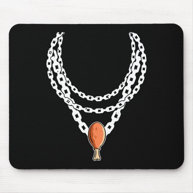 Necklace Turkey Leg Pendant Thanksgiving Day Fall Musmatta (Framsidan)