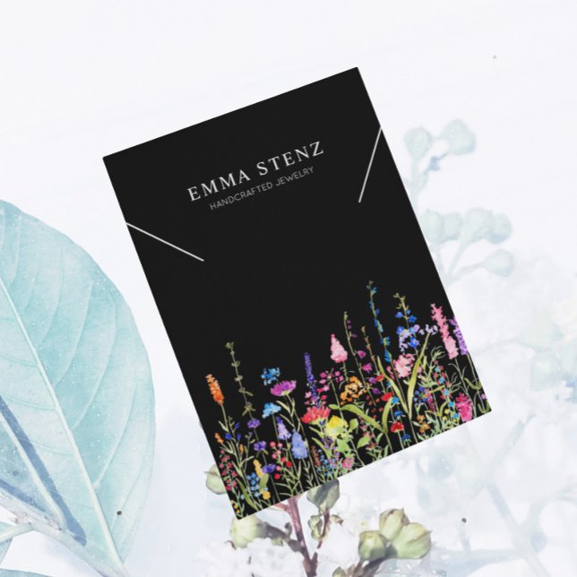 Necklace Visning Card ・ Logotyp för färgämnen för  Visitkort (Skapare uppladdad)