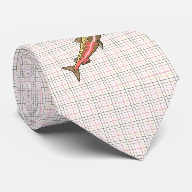 Necktie - Chinook Salmon på Play Slips (Rullad)