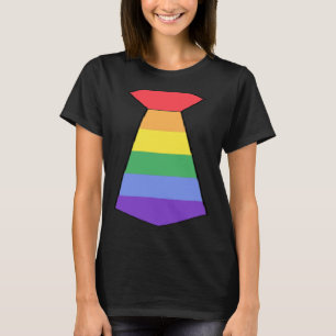 Necktie Kostym Tie Tuxedo Gay pride Flagga Färg We T Shirt