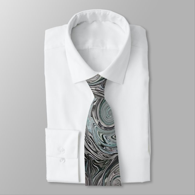 Necktie med Coola Swirls Slipsar (Bunden)