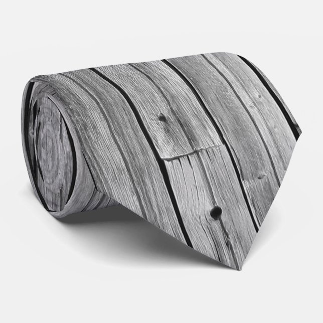 Necktie - Vädervilt barn Wood Slips (Rullad)