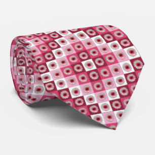 Necktie - Watermelon Lollipop Daisy Quilt Slips