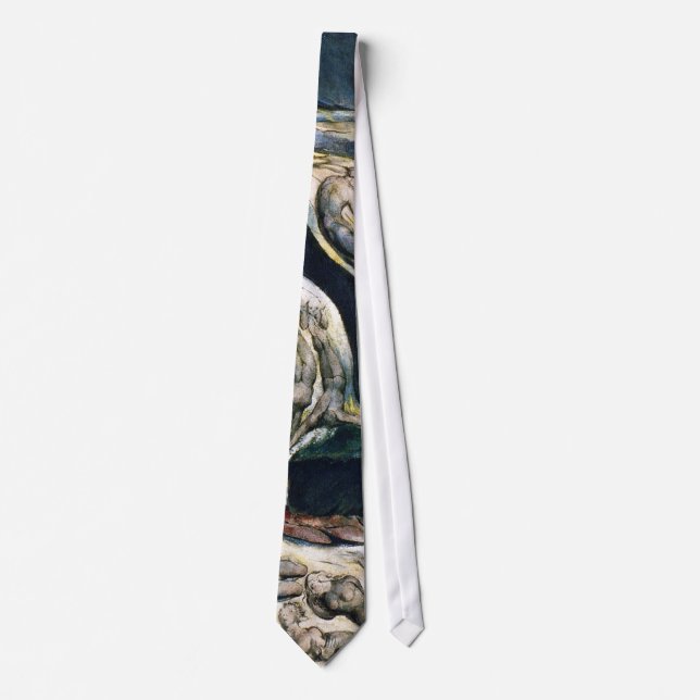 Necktie: "Whirlwind of Älskare" av William Blake Slips (Framsida)