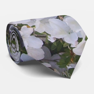 Necktie - White Azalea Slips
