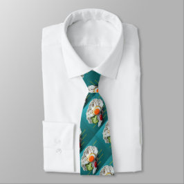 Necktie with brains slips