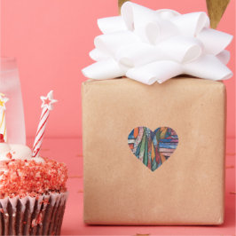 Necktis Hjärtformat Klistermärke