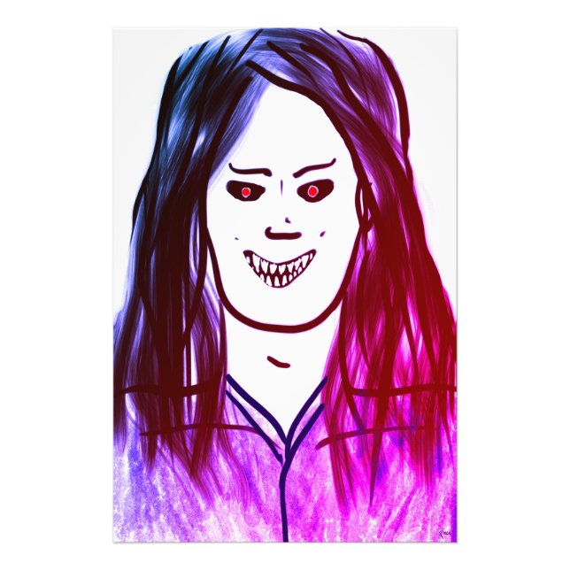 NECROFANG FOTOTRYCK (Framsidan)