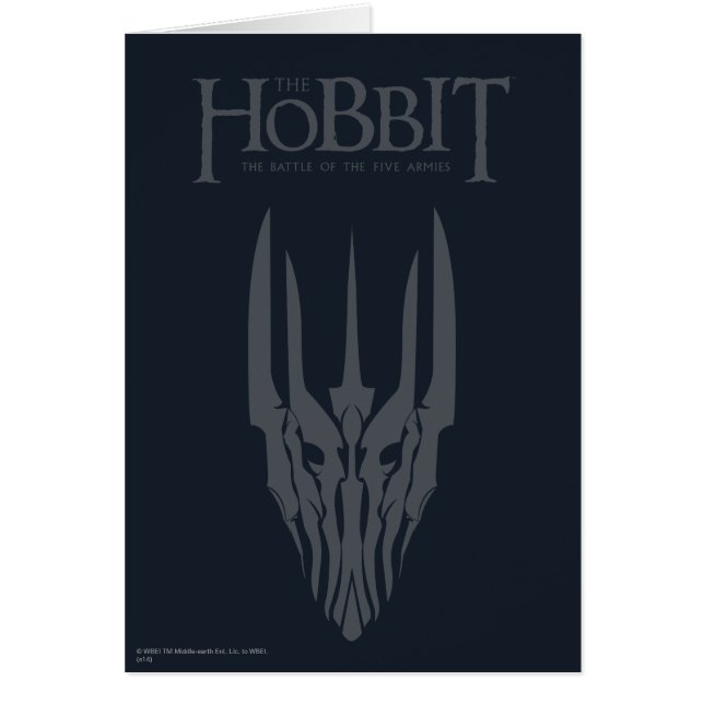 Necromancer i Dol Guldur Hälsningskort (Framsidan)