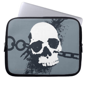 Necromancer Skull-symbol Laptop Sleeve