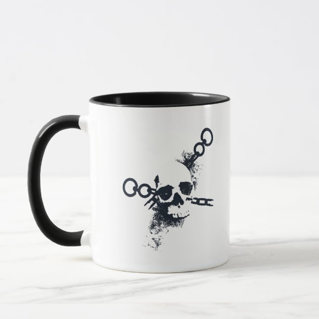 Necromancer Skull-symbol Mugg (Vänster)