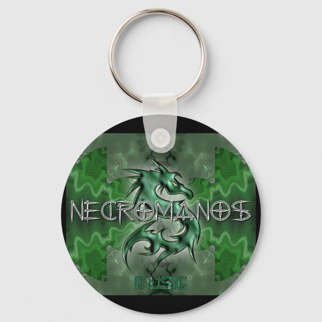 Necromanos Music Keychain Nyckelring (Framsida)