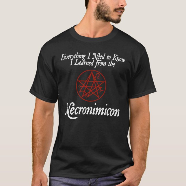 Necronomicon T-Shirt (Framsida)