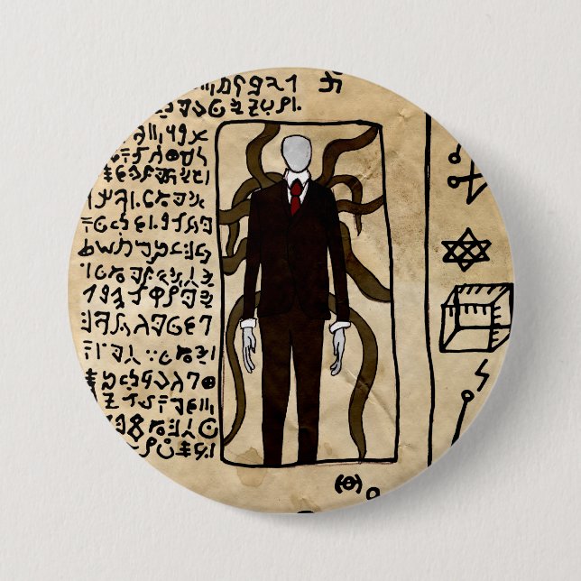 Necronomikonens sidor knapp (Framsida)