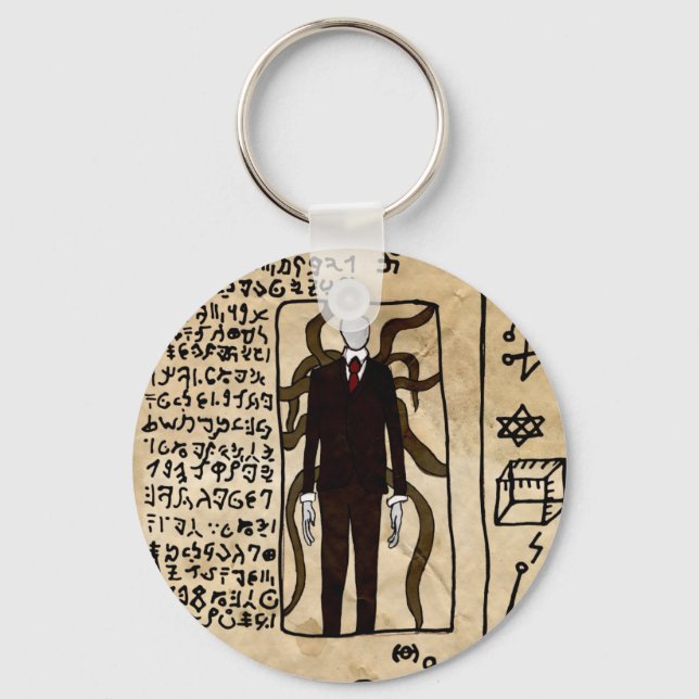 Necronomikonens sidor nyckelring (Framsida)