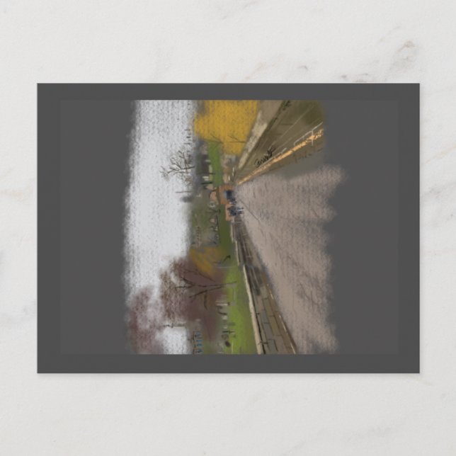 Necropolis Glasgow, Skottland Vykort (Framsida)